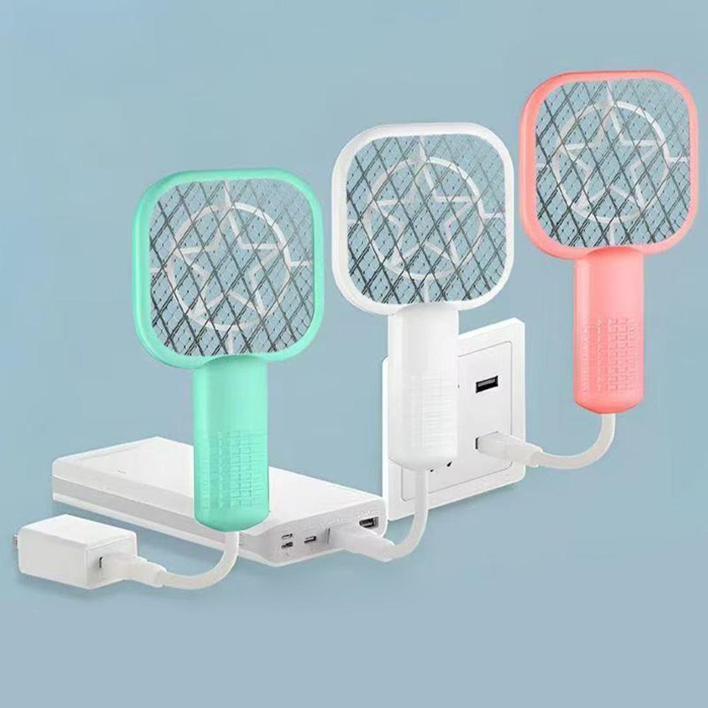 1PC Multi-Functional Mini Household Electric Mosquito Swatter Plug And Play USB Mosquito Killer Light For Outdoor Camping