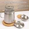 304 Stainless Steel Multifunctional Oil Pot with Filter and Storage Tank
