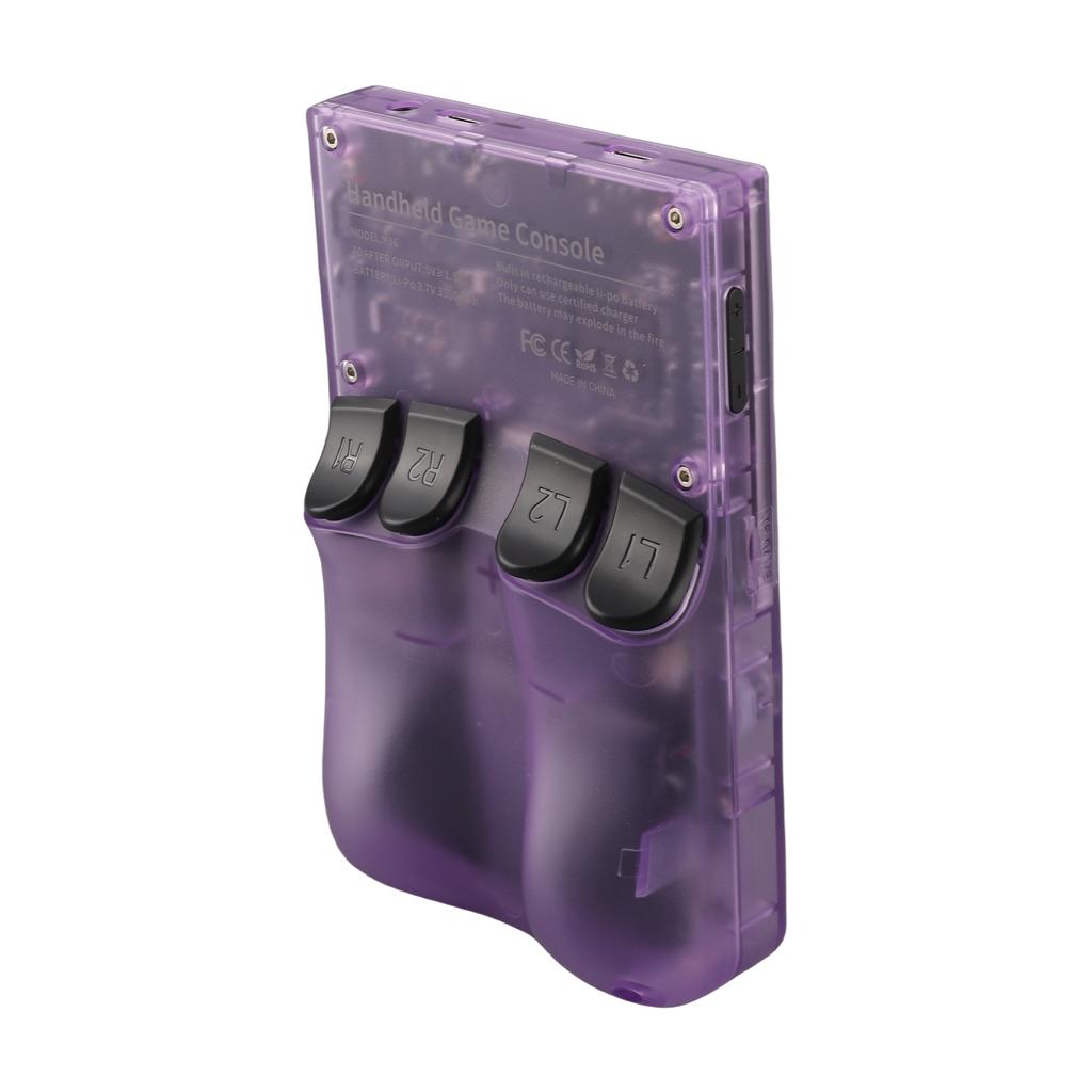 Retro Handheld Game Console 3.5inch 640x480 Screen Dual Joystick 3500mAh Handheld Game Player for Leisure Entertainment