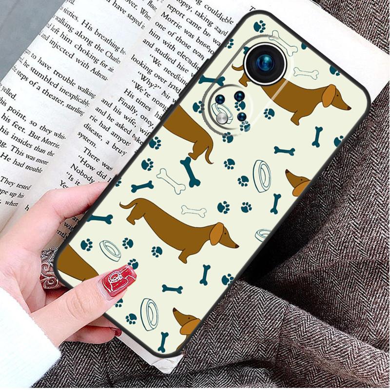 

Sausage Dog Dachshund Quotes Case For Honor Magic 8 Pro 5 6 7 Lite Honor 400 200 50 70 90 X9d X9c X9b X9a X8b Win RT Cover Honor Magic7 Lite