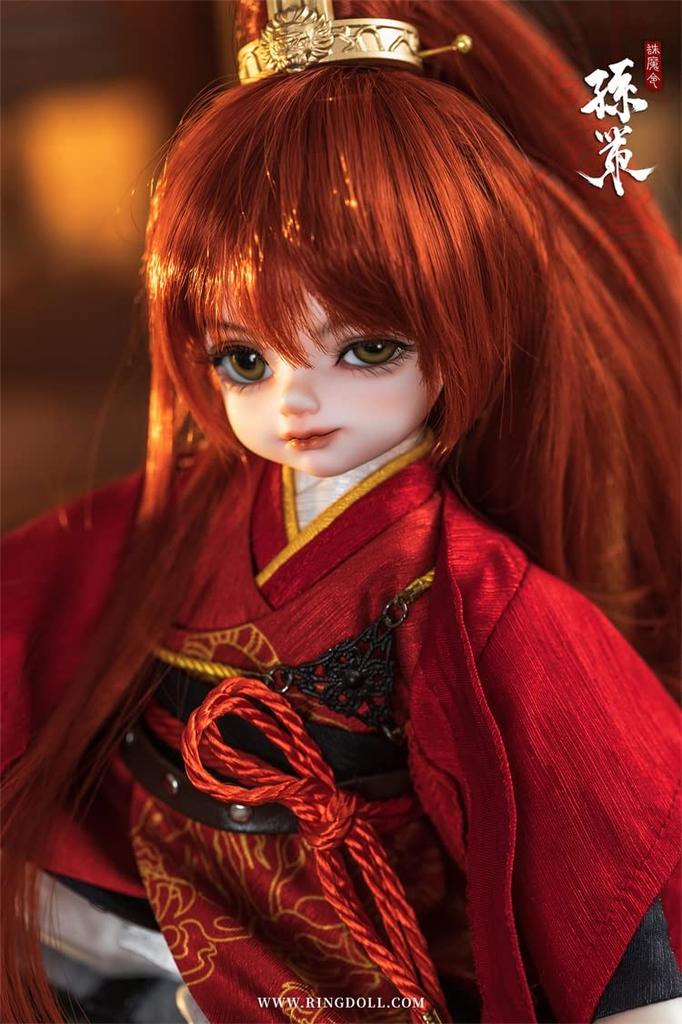 Ringdoll Sonsaku 1/6 Skala Harts, Tyg och Glas 30cm Kulledad Docka [BJD]