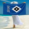 Personalized "Juventus FC Logo Art" Beach Towel Microfiber Beach Towel Thin Absorbent for Beach Swimming Yoga Bath Sports. 0910121