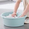 Chahua Large Thickened Plastic Laundry Basin with Washboard