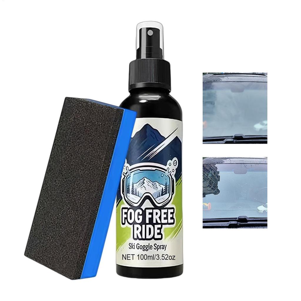 Proti mlze Sprej na sklo Proti mlze Povlakový prostředek Odmlžovač Dlouhotrvající účinek Prevence zamlžování pro Plavání Potápění Bezpečné Odmlžování Čistý