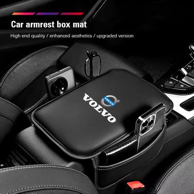 Car Arm Rest Cushion Storage Pad Armrest Box Protective Cover For Xc60 Xc90 V40 V60 S60 V50 V90 S80 C40 XC40 V70 XC70 C30