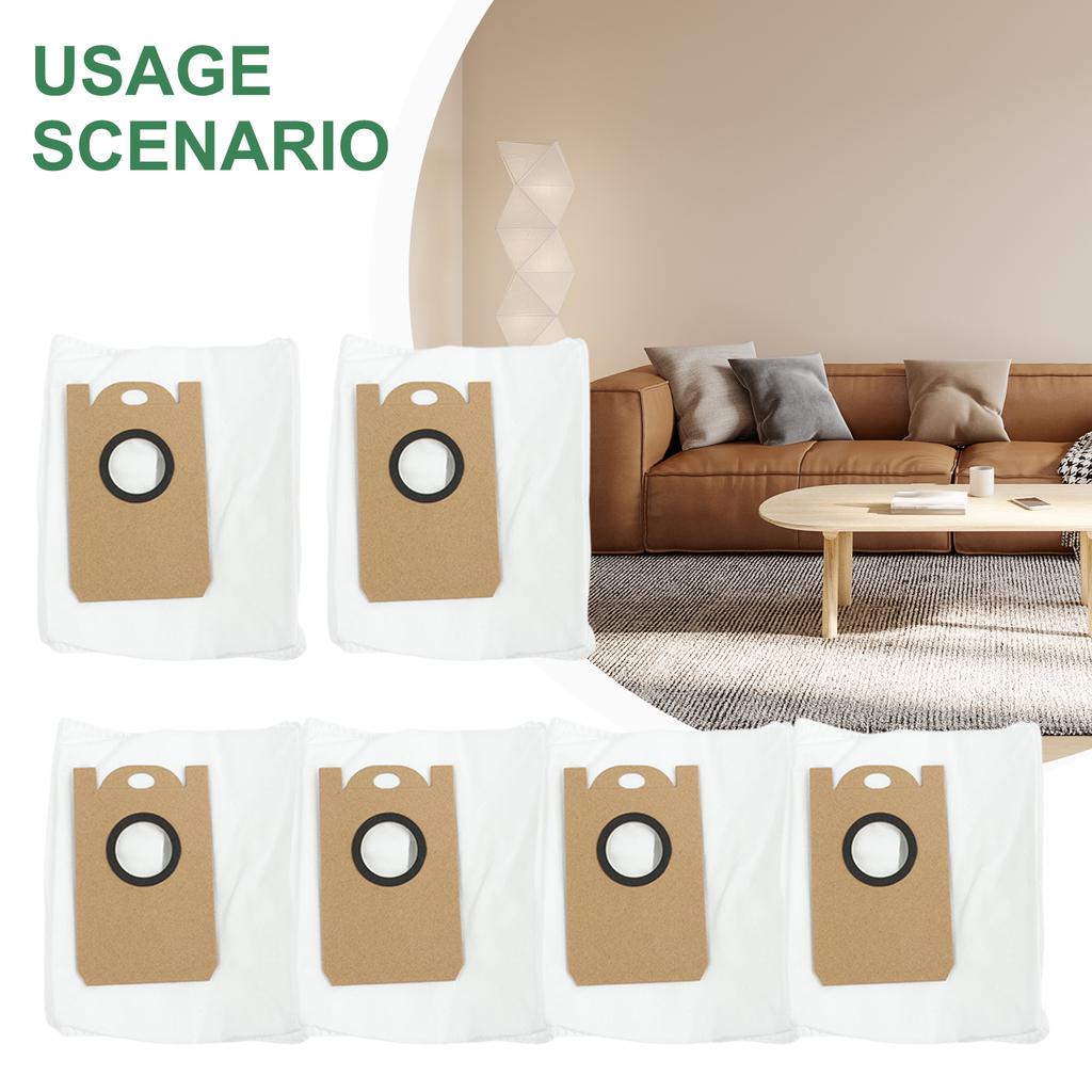 6PCS Vacuum Dust Bags for L11 Pro Cleaner Parts Compatible with L11/Pro Designed for Consistent Vacuum Performance