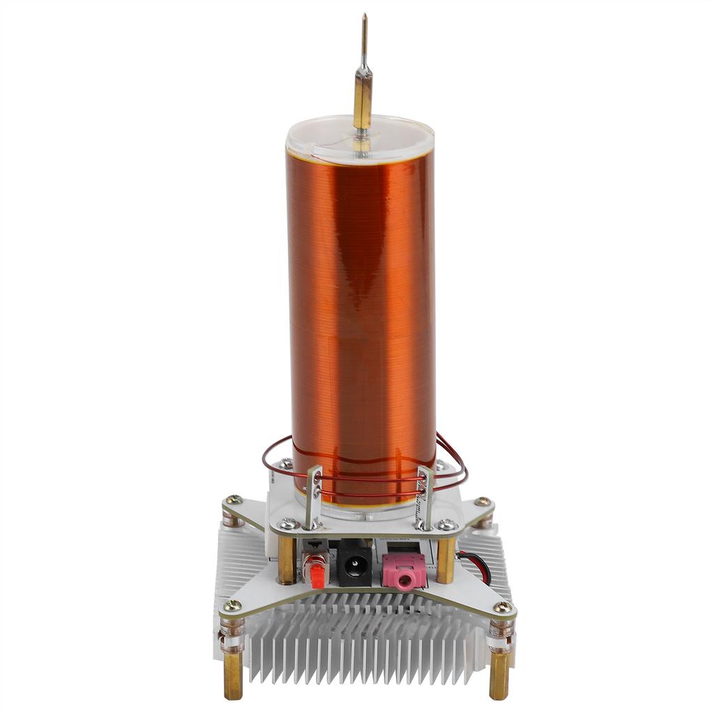 Music Tesla Coil Plasma Speaker Wireless Transmission of Sound Solid Power Supply DIY Kit