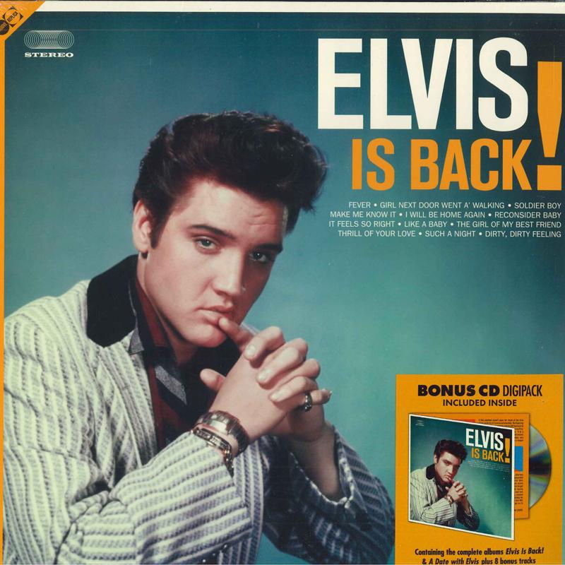 

LP Record ELVIS PRESLEY - Elvis Is Back! 77039 Groove Replica 2022 Europe Rock