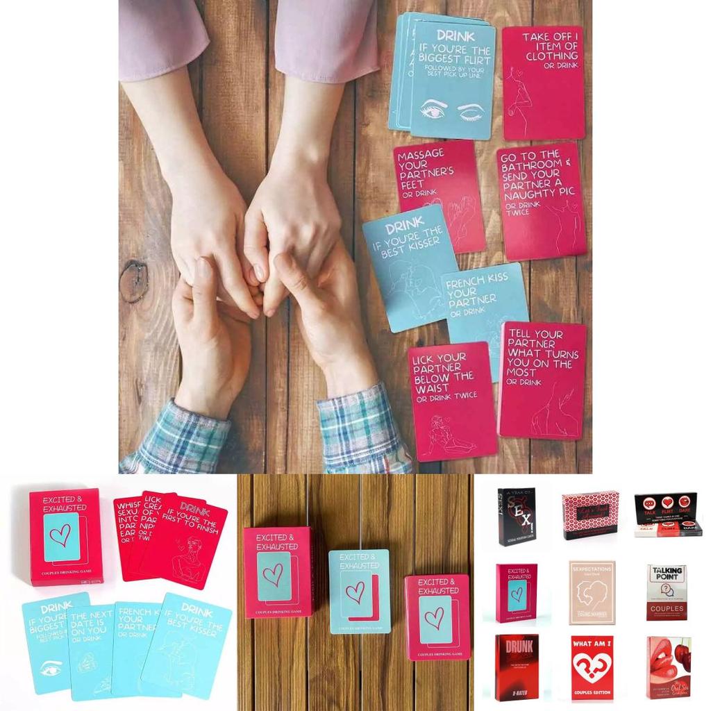 A Year Of Sex All-english Crazy Couples Game Cards Bedroom Flirting Excitement