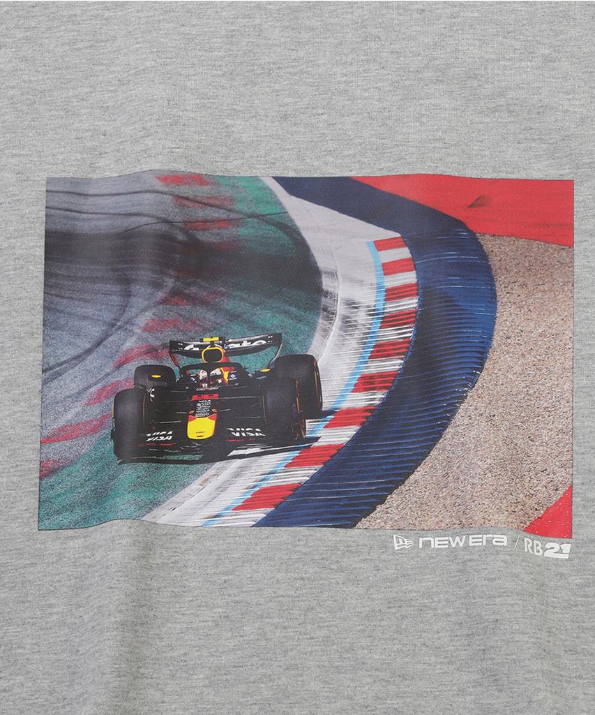 New Era Oracle Red Bull Racing T-Shirt Heather Grey