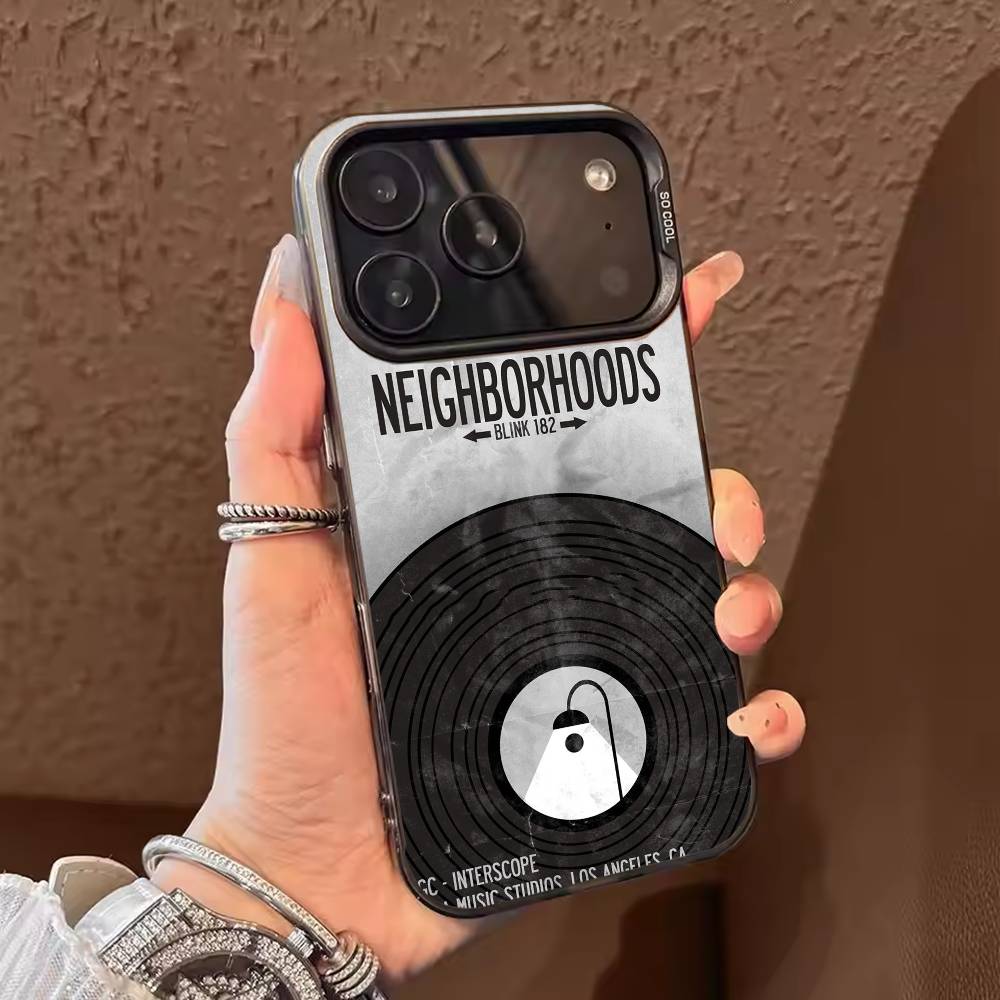 

Band NBHD The Neighbourhood Phone Case Color Silver Shell For IPhone 17 16 15 14 13 12 11 Pro Max Plus iPhone13