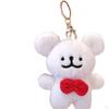 Plush Doll Pendant Lightweight Character Ornament for Kids Adults Gifts Idea pink heart