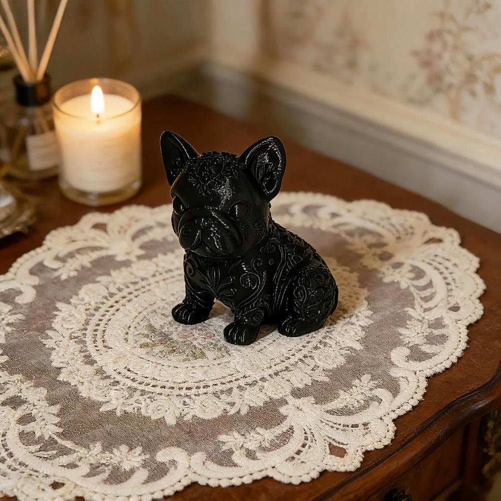 Beautiful Patterned Bulldog Ornament, Designed Specifically for Dog Lovers, Halloween, Christmas/Valentine's Day Birthday Gift