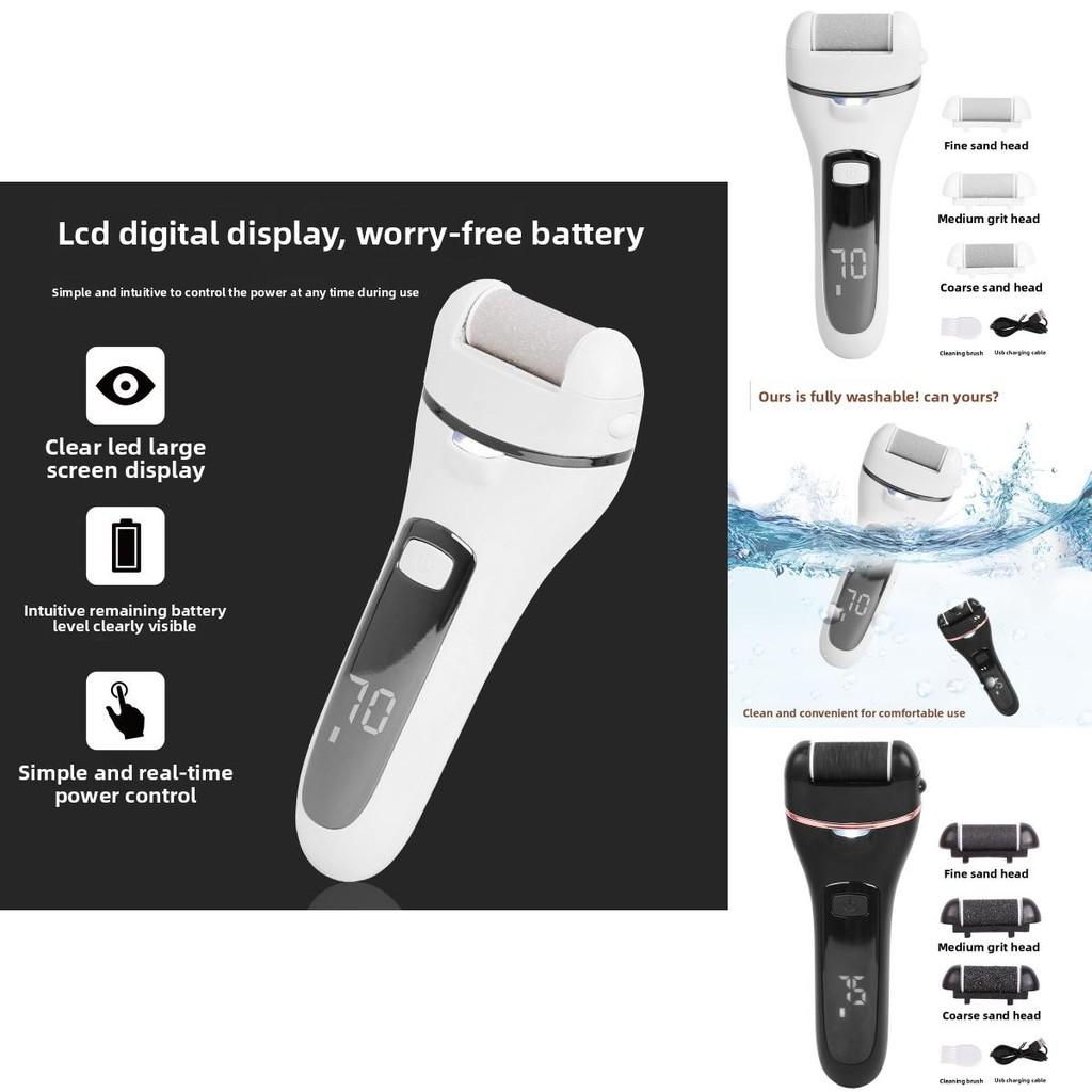 Electric Foot Sander With Multiple Speed Levels For Callus Removal And Foot Refreshing