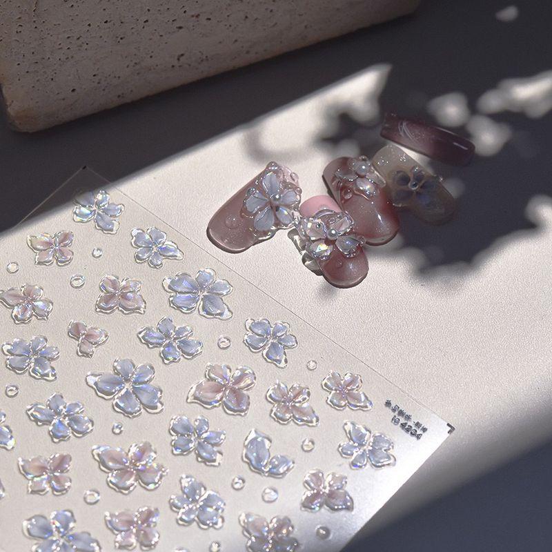 

Nexi New Jelly Nail Stickers Ins Best Selling Nail Sticker Fantasy Bustling Double-Layer Three-Dimensional Ice Crystal Flower Carved Dream Prosperity to4204 [Sticker]]