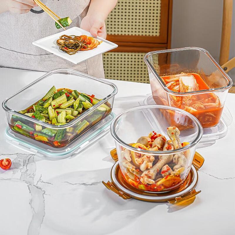 Chubang Microwaveable Borosilicate Glass Food Storage Container