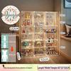 Transparent Lego Brick Display Cabinet: Dustproof Acrylic Storage for Figurines