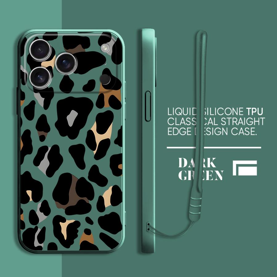 Phone Cover Case for Apple iPhone 17 Pro Max 12 Plus 16 11 XS XR 7 8 Air 15 13 Mini Leopard Art