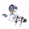 Y5GD Gas Flowmeter Pressure Reducer with Dual Tube  Argon Regulator for Argon Gas