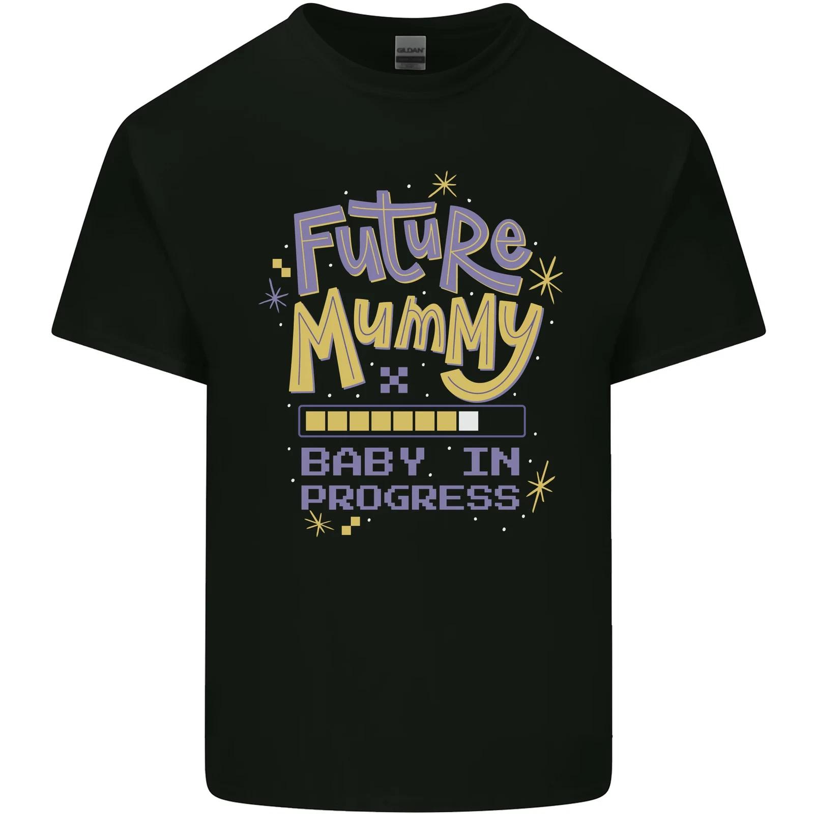 Future Mummy New Baby in Progress Pregnancy Kids T-Shirt Childrens 3XL