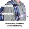 Backpack Umbrella Clip Handsfree Holder Outdoor Backpack Use Umbrella Support Mount Hiking Fixed Umbrella Holding Device
