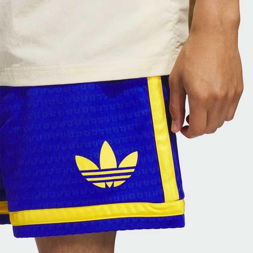 adidas Freizeitshorts Unisex Blau JP0649
