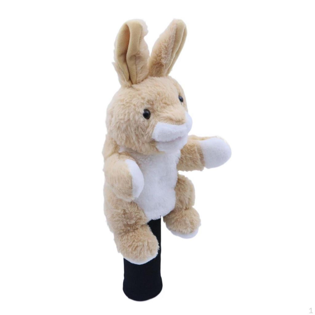 Golf Driver Headcover Furry Animal Cute Soft Club Cover