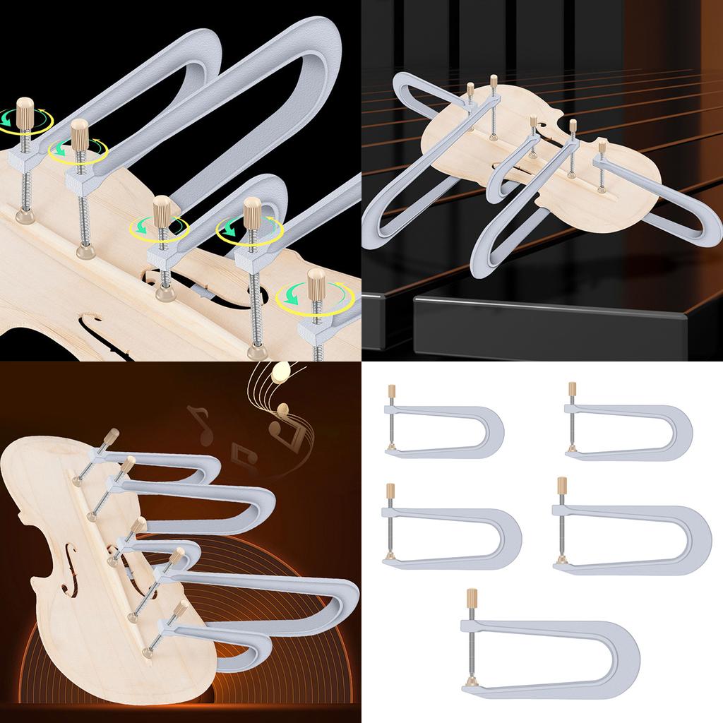 Essential Violin Beam Clamp Professional Tool for Violin Viola Cello Maintenance Easy Instrument Production and Repair