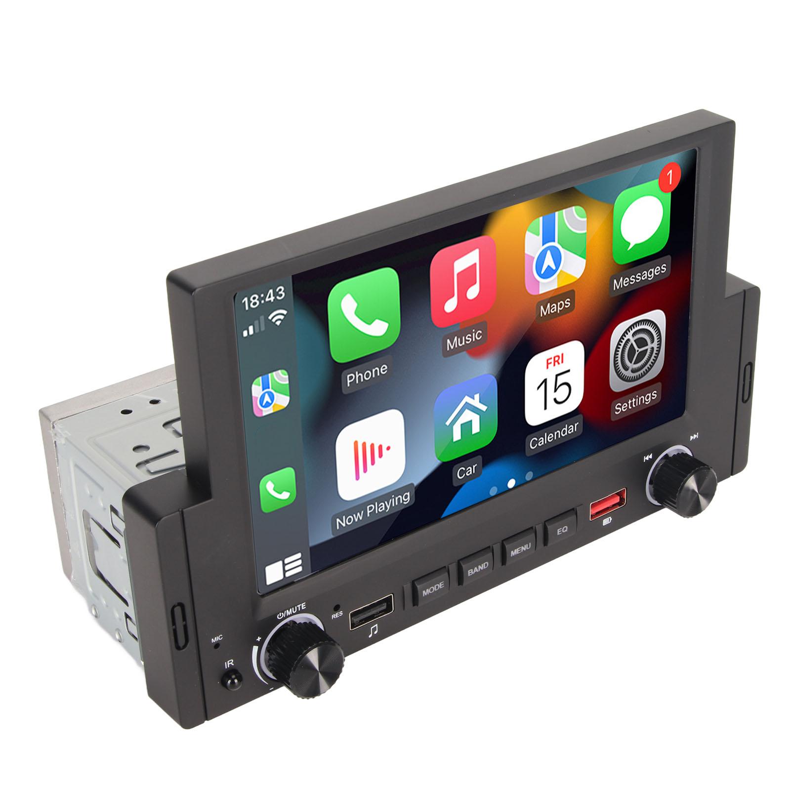 

6.2-дюймовый автомобильный мультимедийный проигрыватель с проводным Carplay для Android Auto 12 светодиодных камер заднего вида BT5.1 автомобильная стереосистема