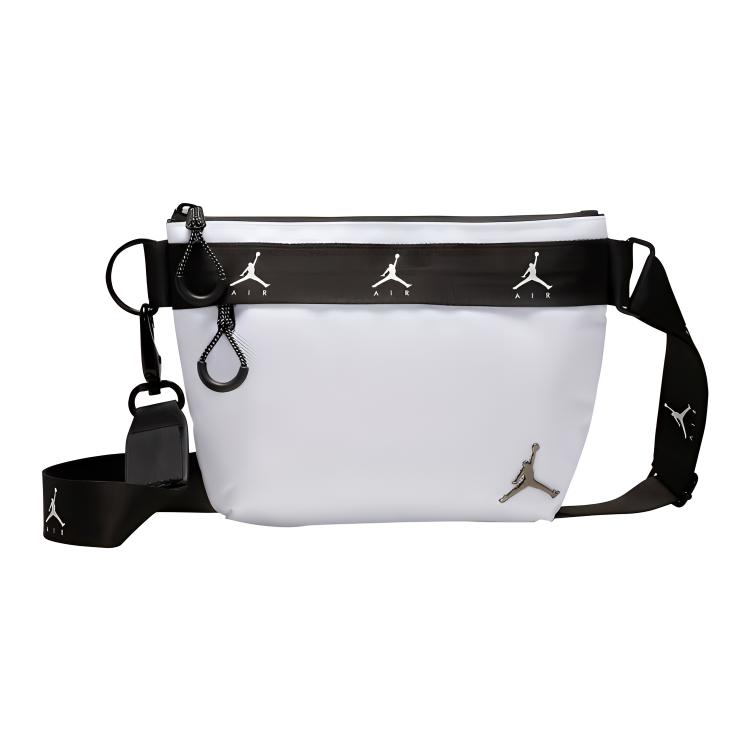 

Jordan Air Logo Polyester Waist Bag Chest Bag Shoulder Crossbody Bag Unisex bags White CU3017-100 White