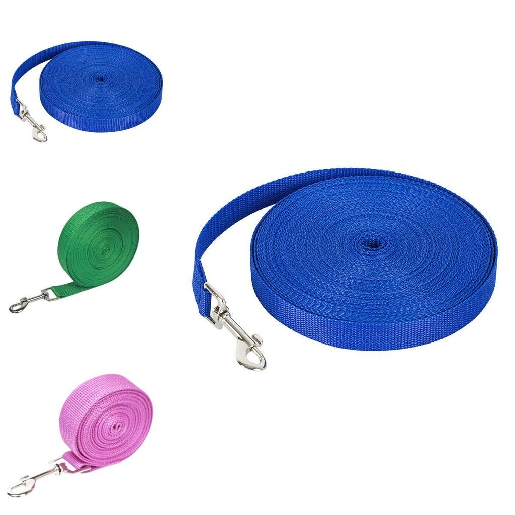 Waterproof Nylon Pet Leash With Flexible Traction Cord For All Seasons
