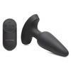 Anal Plug - Booty Sparks - Laser Heart - Silicone - Red - Medium