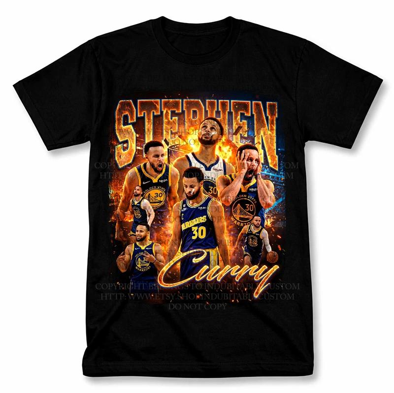 

Stephen Curry Golden State Warriors Graphic T Shirt Vintage Basketball Fan Tee M