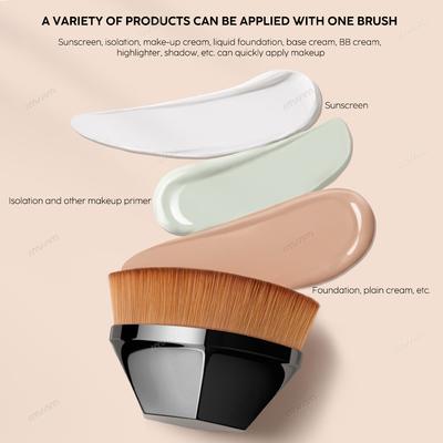 Nový čarovný štetec na mejkap Beauty Powder Face Blush Štetce Prenosný profesionálny štetec na podkladovú bázu Veľký kozmetický jemný základný make-up