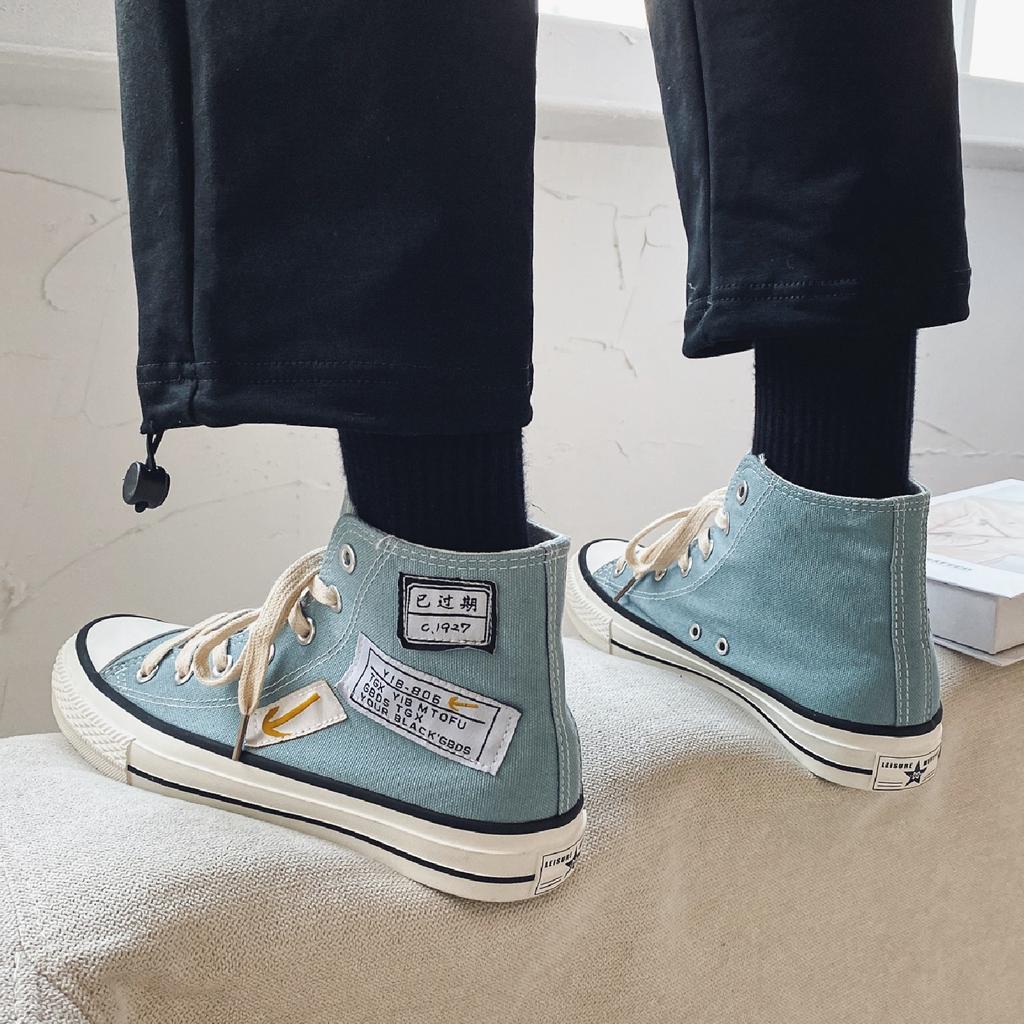 Luksus uformelle herresko herre skateboardsko utendørs pustende menn sports joggesko Fasjonable student joggesko Canvas sko