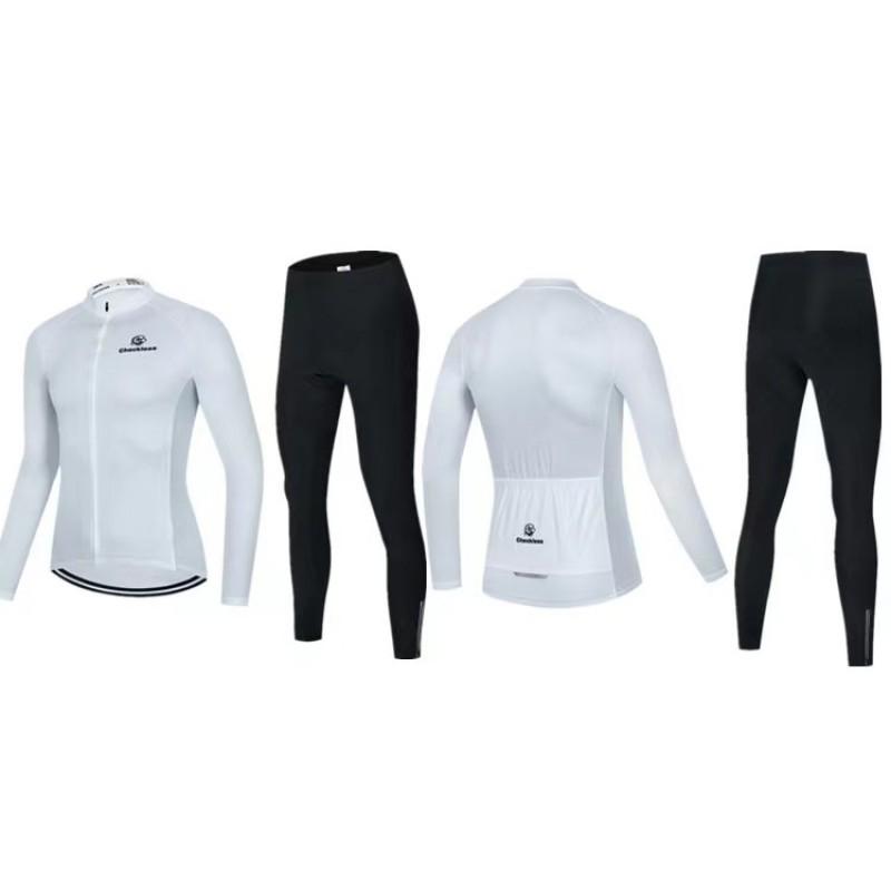 Men Women Cycling Jersey Long Sleeve Road Mountain Bike Sport Shirt Breathable Quick Dry Fall Season