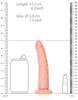Realistic Slim Dildo 15.5 X 3.8cm