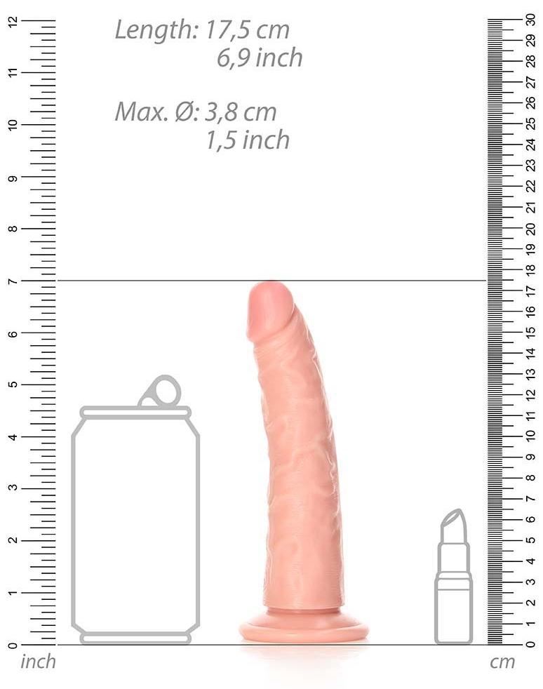 Realistic Slim Dildo 15.5 X 3.8cm