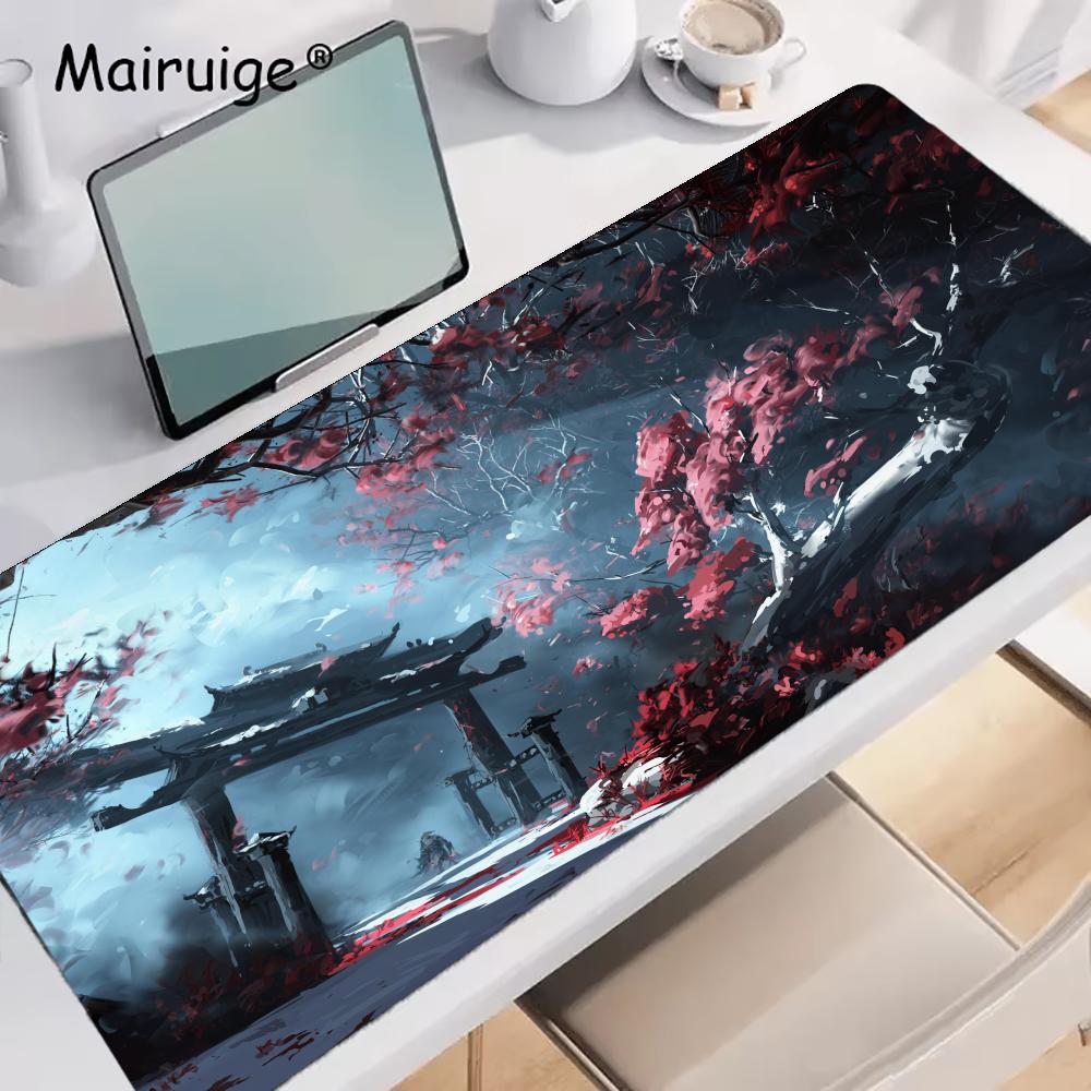 Torii Mousepad Desk Accessories Setup Desk Interior Gamer Setup Decoration Mouse Mat Playmat Desk Setup Items Carpet Office