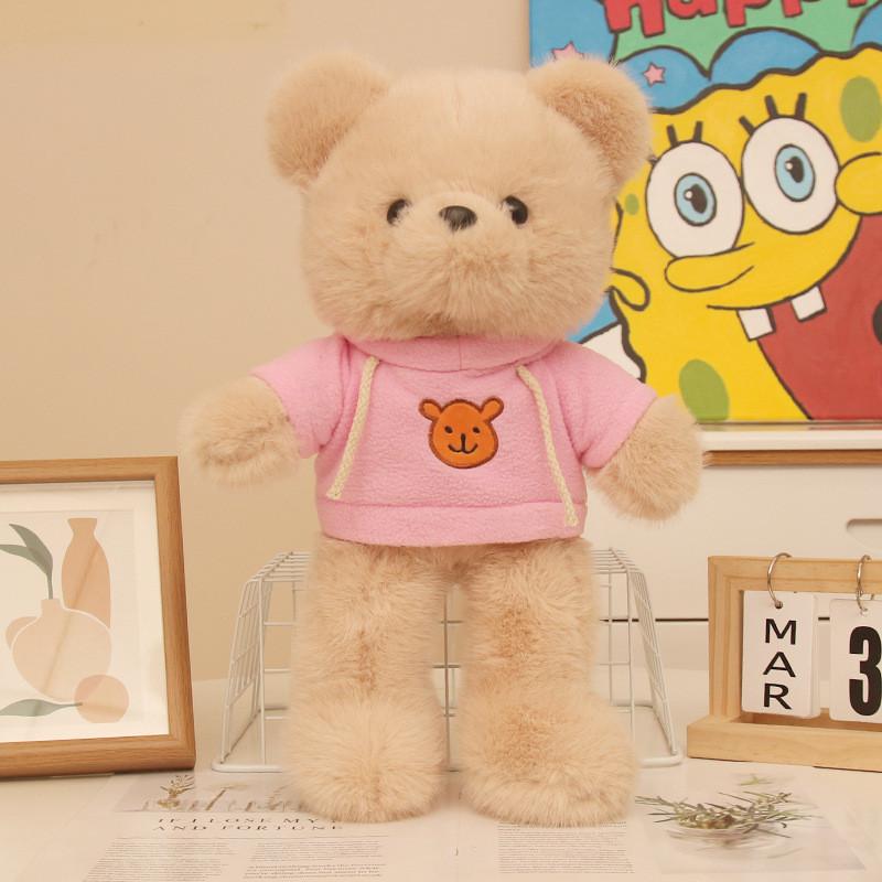Peluche de Oso de Peluche con Pajarita Para Niños y Adultos Perfecto Como Regalo Para Niños y Parejas