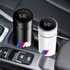 Car Smart Thermos Bottle With Temperature Display Coffee Cup For BMW M E34 E36 E60 E90 E46 E39 E70 F10 F20 F30 X5 X6 X1 M3 M5 M6 E71 F01 F02 F87