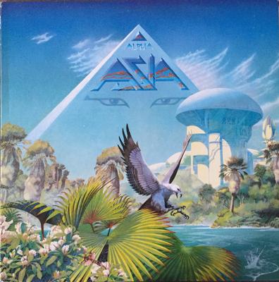 LP Record ASIA  Alpha XGHS4008 Geffen Records 1983 Canada Rock Used