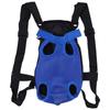 Fashionable Durable Pet Five Holes Backpack Front Chest Tote Carrier Net Bag(Dark Blue S)