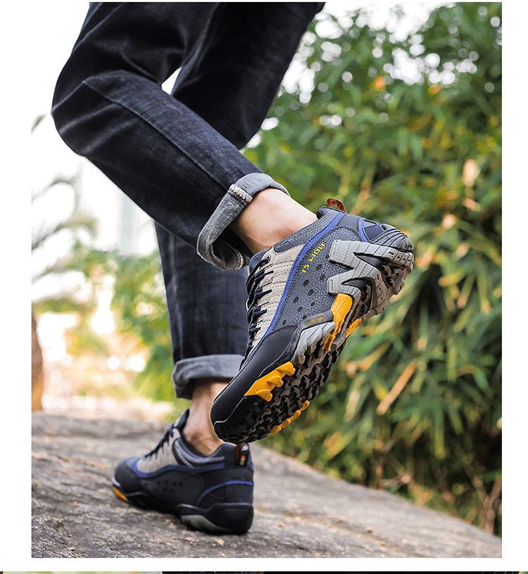 Lightweight Non-slip Breathable Mountaineering Shoes for Men and Women - Wear-resistant Climbing, Hiking, and Travel Footwear