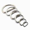 Iron Silver D-Ring Buckle for Handbag & Backpack Accessories