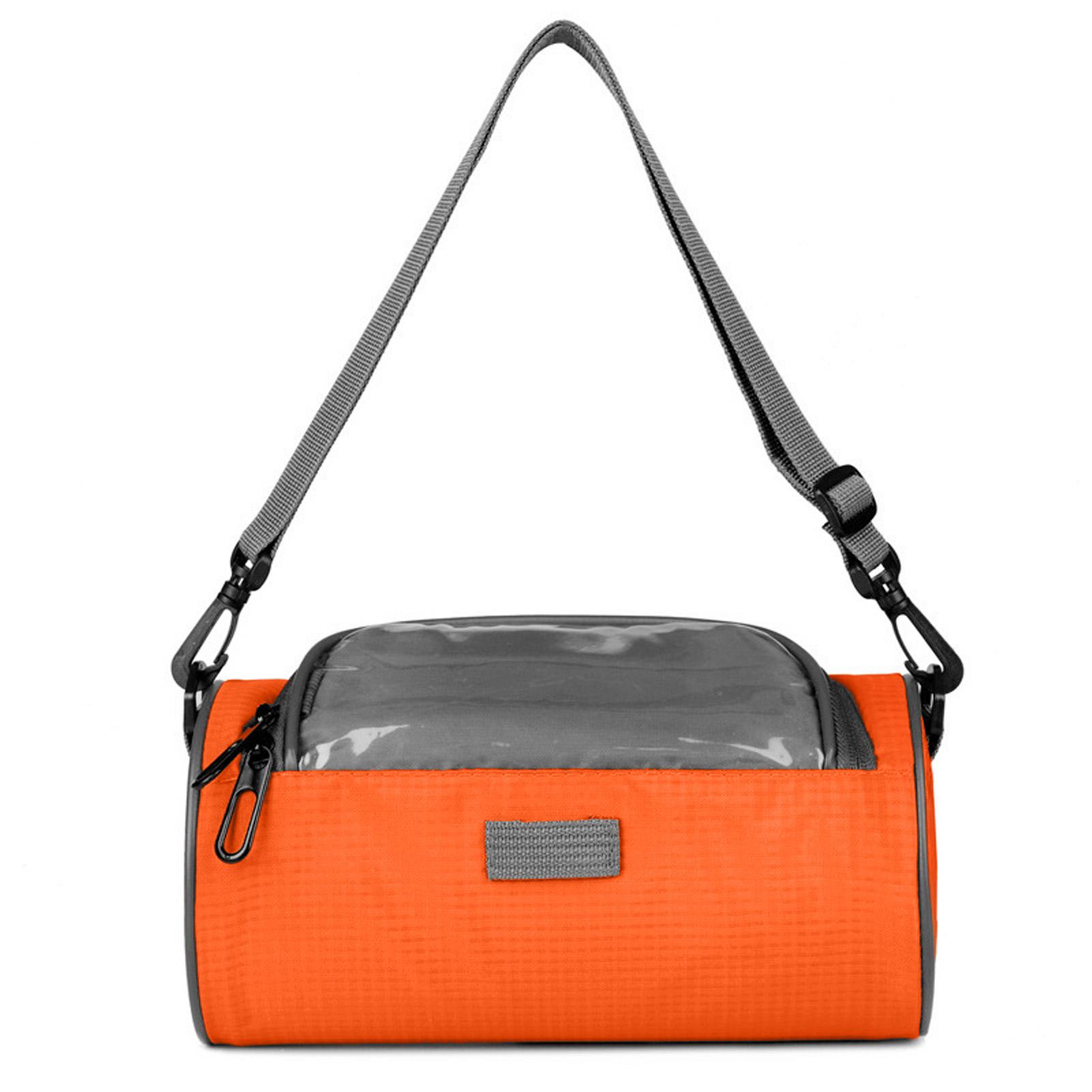 

Сумка на руль, сумка для телефона на велосипеде для телефонов с диагональю 6,5 дюйма, сумка для хранения на переднюю часть горного велосипеда, водонепроницаемая, из термополиуретана, чувствительная rose Black Blue Green orange