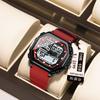 Multifunctional Men'S Watch Dual Display Electronic Watch Student