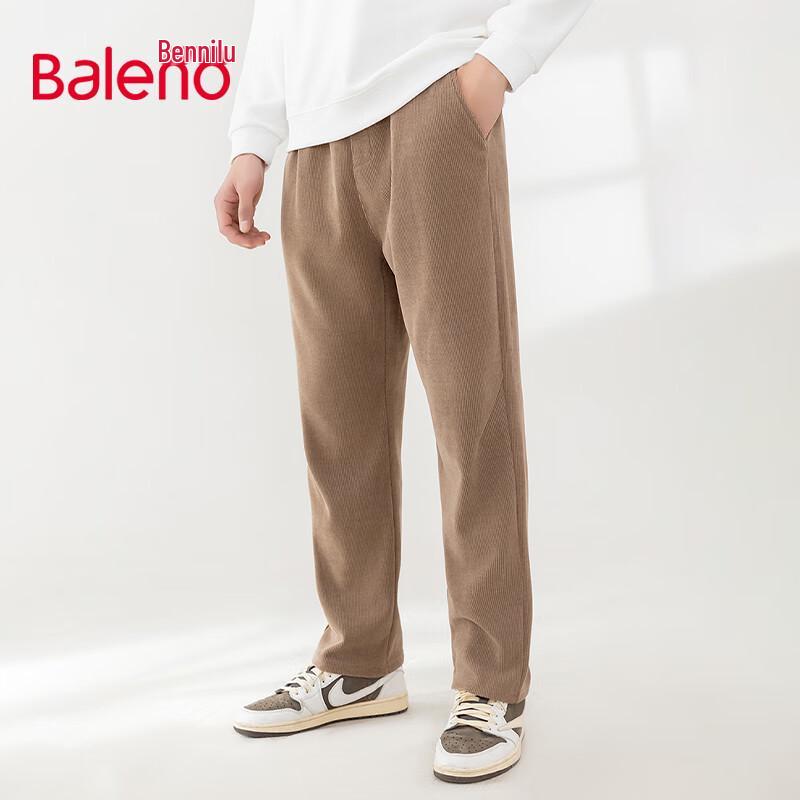 

Baleno Men s Chenille Straight Leg Casual Pants 2XL