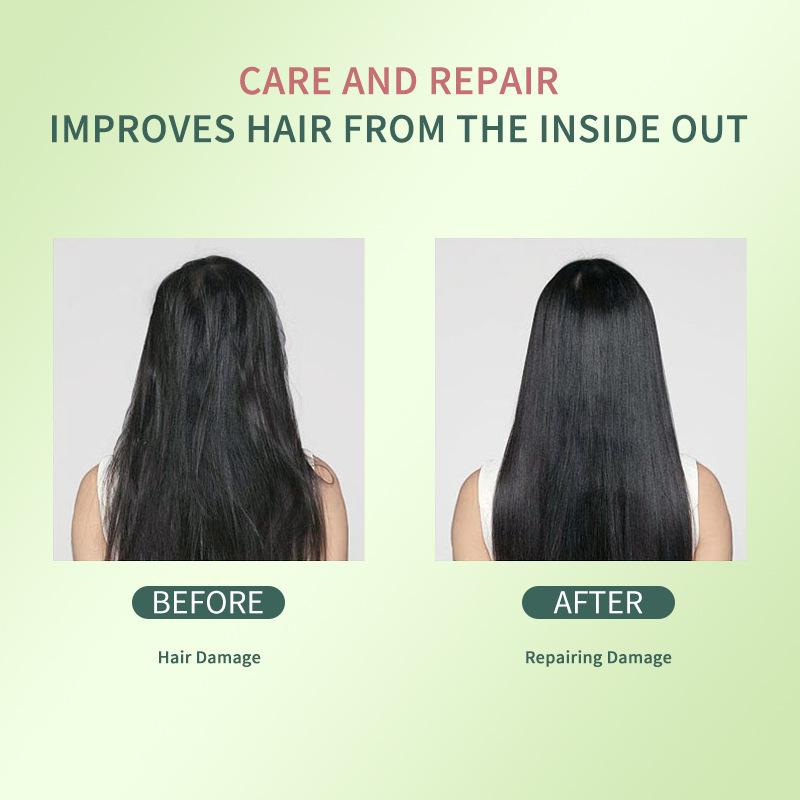 Haarpflege-Spülung mit ätherischen Ölen, verbessert Frizz, nährendes ätherisches Öl, repariert glattes Balance-Öl