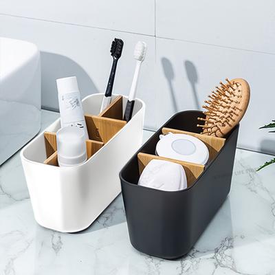 Zahnbürstenhalter Rasierer Make-up Pinsel Aufbewahrungsbox Zahnpasta Zahnbürstenständer Badezimmerzubehör Zahnbürstenhalter